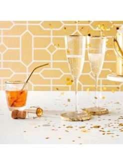 Billig 🛒 Küche Butlers Sektglas Mit Goldrand Und Rillen 250ml GOLDEN TWENTIES In Transparent Günstig Kaufen 😀 7 Billig 🛒 Küche Butlers Sektglas Mit Goldrand Und Rillen 250ml GOLDEN TWENTIES In Transparent Günstig Kaufen 😀 -BUTLERS Verkäufe butlers sektglas mit goldrand und rillen 250ml golden twenties in transparent 1