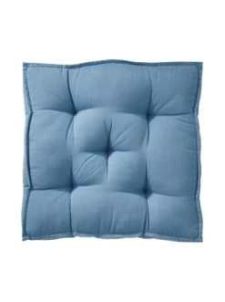 Coupon 🌟 Garten & Balkon Butlers Sitzkissen L 40 X B 40cm SOLID In Blau Günstig Kaufen 😀