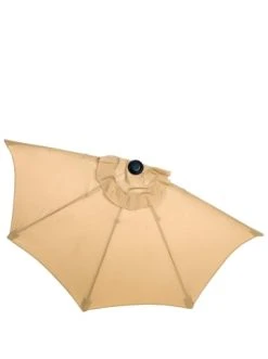 Schlussverkauf 🧨 Garten & Balkon Butlers Sonnenschirm Halbrund Mit Knickgelenk Und Kurbel SIESTA In Beige Günstig Kaufen ❤️ -BUTLERS Verkäufe butlers sonnenschirm halbrund mit knickgelenk und kurbel siesta in beige 4