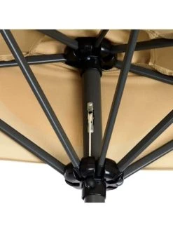 Schlussverkauf 🧨 Garten & Balkon Butlers Sonnenschirm Halbrund Mit Knickgelenk Und Kurbel SIESTA In Beige Günstig Kaufen ❤️ -BUTLERS Verkäufe butlers sonnenschirm halbrund mit knickgelenk und kurbel siesta in beige 6