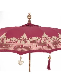 Blitzangebot 👍 Garten & Balkon Butlers Sonnenschirm Ø180cm ORIENTAL LOUNGE In Dunkelrot Günstig Kaufen 🛒 -BUTLERS Verkäufe butlers sonnenschirm o180cm oriental lounge in dunkelrot 3