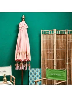 Schlussverkauf ✔️ Garten & Balkon Butlers Sonnenschirm Ø180cm ORIENTAL LOUNGE In Pink Günstig Kaufen 😍 -BUTLERS Verkäufe butlers sonnenschirm o180cm oriental lounge in pink 1