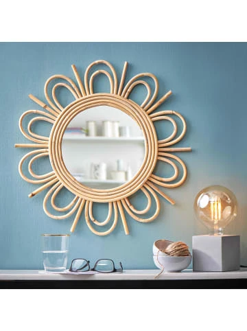 Budget ✨ Dekoration Butlers Spiegel Blumenförmig Ø52cm COTTAGE In Natur Günstig Kaufen 😉 4 Budget ✨ Dekoration Butlers Spiegel Blumenförmig Ø52cm COTTAGE In Natur Günstig Kaufen 😉 – Bild 2