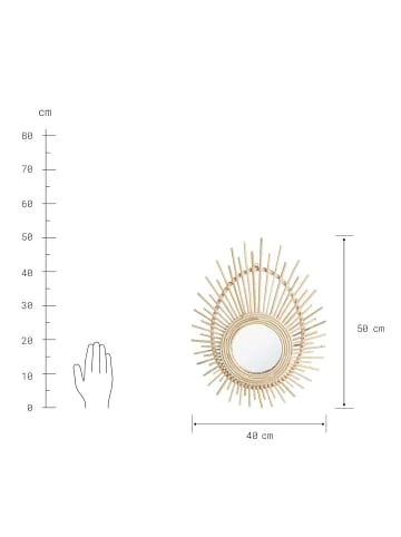 Bester Verkauf 💯 Dekoration Butlers Spiegel Oval L 50 X B 40cm SUNNA In Natur Günstig Kaufen 💯 5 Bester Verkauf 💯 Dekoration Butlers Spiegel Oval L 50 X B 40cm SUNNA In Natur Günstig Kaufen 💯 – Bild 3