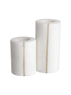 Bestpreis 🎁 Dekoration Butlers Stabkerzenhalter Höhe 8cm MARBLE In Weiß Günstig Kaufen 👏 -BUTLERS Verkäufe butlers stabkerzenhalter hohe 8cm marble in weiss 4