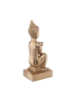 Budget 🔥 Dekoration Butlers Statue Mit Kerzenteller Höhe 44cm BALI In Gold Günstig Kaufen 🔥 -BUTLERS Verkäufe butlers statue mit kerzenteller hohe 44cm bali in gold 3