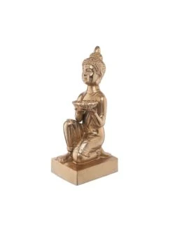 Budget 🔥 Dekoration Butlers Statue Mit Kerzenteller Höhe 44cm BALI In Gold Günstig Kaufen 🔥 -BUTLERS Verkäufe butlers statue mit kerzenteller hohe 44cm bali in gold 4