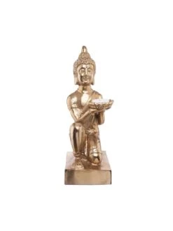 Budget 🔥 Dekoration Butlers Statue Mit Kerzenteller Höhe 44cm BALI In Gold Günstig Kaufen 🔥 -BUTLERS Verkäufe butlers statue mit kerzenteller hohe 44cm bali in gold 6
