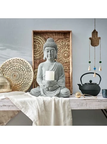 Bestes Angebot 🛒 Dekoration Butlers Statue Mit Kerzenteller Höhe 46cm BUDDHA In Grau Günstig Kaufen 🤩 9 Bestes Angebot 🛒 Dekoration Butlers Statue Mit Kerzenteller Höhe 46cm BUDDHA In Grau Günstig Kaufen 🤩 – Bild 7