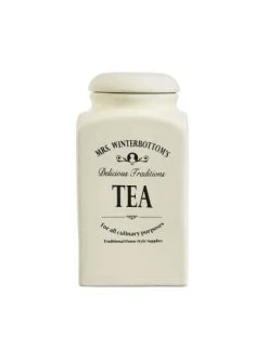 Angebote 🛒 Küche Butlers Teedose 1,3 L MRS. WINTERBOTTOM'S In Creme Günstig Kaufen 🎁