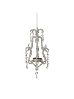 Neu 🛒 Dekoration Butlers Teelicht Chandelier Höhe 20cm ROYAL HEIGHTS In Silber Günstig Kaufen 🔔