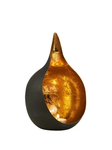 Brandneu ✨ Dekoration Butlers Teelichthalter Höhe 15cm DELIGHT In Schwarz-Gold Günstig Kaufen 🥰 6 Brandneu ✨ Dekoration Butlers Teelichthalter Höhe 15cm DELIGHT In Schwarz-Gold Günstig Kaufen 🥰 – Bild 4