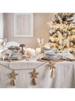 Budget ✨ Küche Butlers Tischdecke L 160 X B 160cm ATELIER In Creme-Beige Günstig Kaufen 🎁 -BUTLERS Verkäufe butlers tischdecke l 160 x b 160cm atelier in creme beige 4