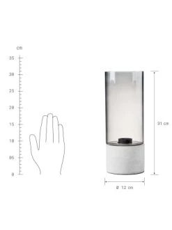 Brandneu 🤩 Lampen & Leuchten Butlers Tischleuchte Mit Betonfuß Und Glasschirm STILO In Hellgrau Günstig Kaufen ✨ -BUTLERS Verkäufe butlers tischleuchte mit betonfuss und glasschirm stilo in hellgrau 2