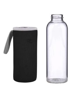 Großhandel 🤩 Küche Butlers Trinkflasche Mit Tasche 500ml SMOOTHIE In Schwarz Günstig Kaufen 💯 -BUTLERS Verkäufe butlers trinkflasche mit tasche 500ml smoothie in schwarz 2