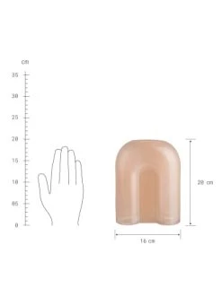 Großhandel 🔔 Dekoration Butlers Vase Bogen Höhe 20cm SMOKY In Hellorange Günstig Kaufen 🧨 -BUTLERS Verkäufe butlers vase bogen hohe 20cm smoky in hellorange 3