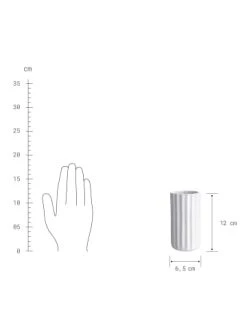 Bestes Angebot 🧨 Dekoration Butlers Vase Höhe 12cm LIV In Weiß Günstig Kaufen ✔️ -BUTLERS Verkäufe butlers vase hohe 12cm liv in weiss 2