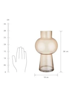 Schlussverkauf 🎁 Dekoration Butlers Vase Höhe 30cm BEA In Hellorange Günstig Kaufen 😀 -BUTLERS Verkäufe butlers vase hohe 30cm bea in hellorange 3