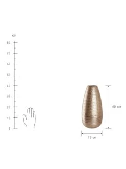 Budget ✔️ Dekoration Butlers Vase Höhe 40cm NADIA In Gold Günstig Kaufen 🛒 -BUTLERS Verkäufe butlers vase hohe 40cm nadia in gold 2