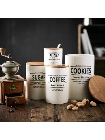 Blitzangebot 😀 Küche Butlers Vorratsdose Sugar 1100ml KARLTON BROS. In Weiß Günstig Kaufen 💯 4 Blitzangebot 😀 Küche Butlers Vorratsdose Sugar 1100ml KARLTON BROS. In Weiß Günstig Kaufen 💯 – Bild 2