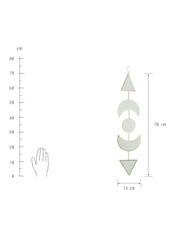 Schlussverkauf ✨ Butlers Wanddekoration Aus 5 Spiegeln Länge 70cm CARAT In Gold Günstig Kaufen 🛒 -BUTLERS Verkäufe butlers wanddekoration aus 5 spiegeln lange 70cm carat in gold 2